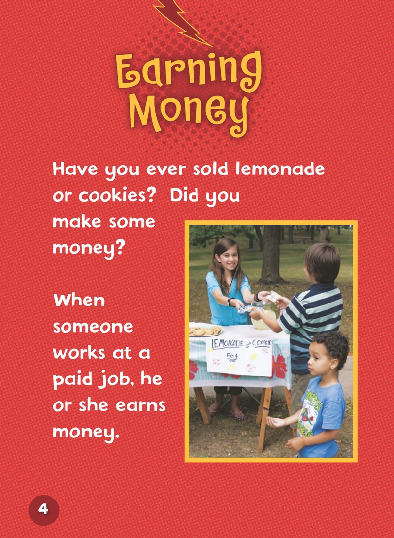 What Can You Do with Money?: Earning, Spending, and Saving — page 1