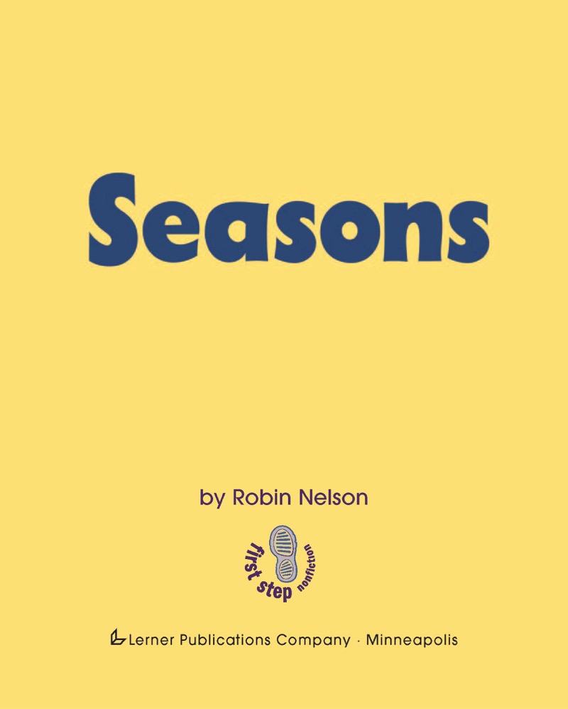 Seasons book cover