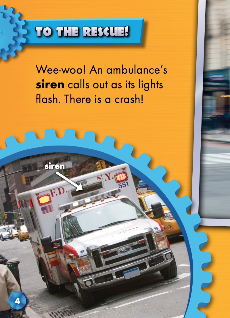 Mighty Machines in Action: Ambulances — page 1