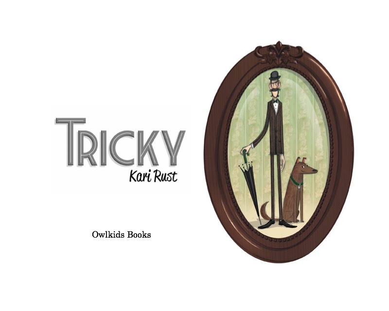 Tricky book cover