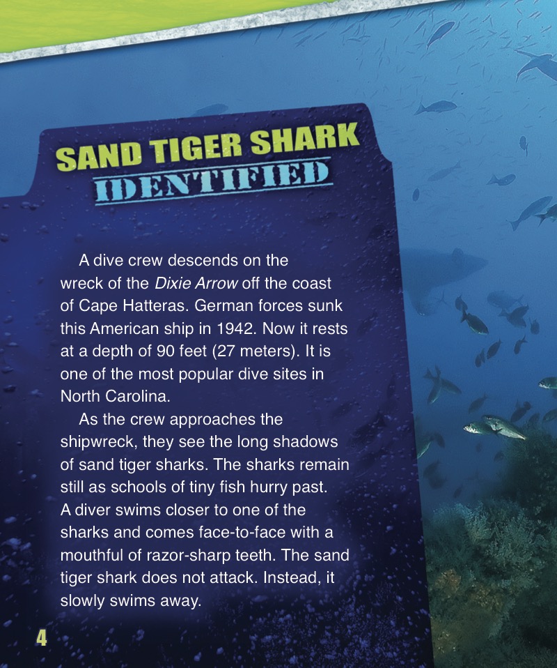The Sand Tiger Shark — page 1