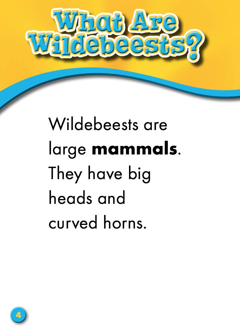 Wildebeests — page 1