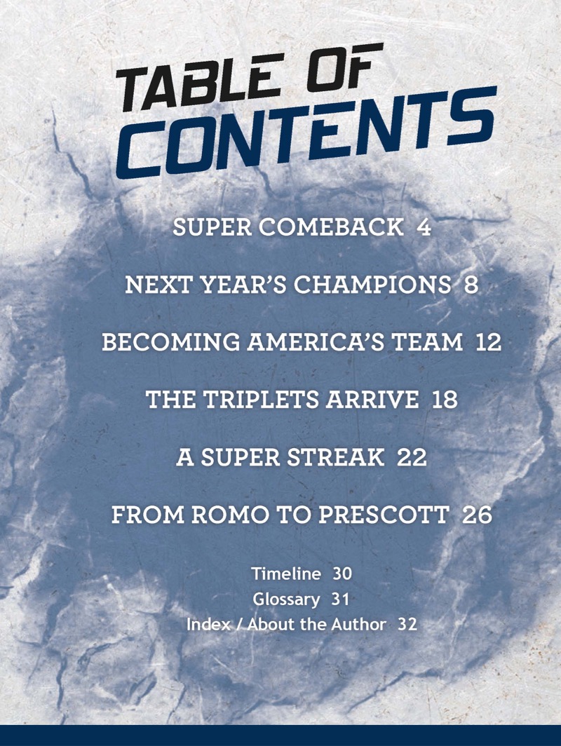 Dallas Cowboys book cover