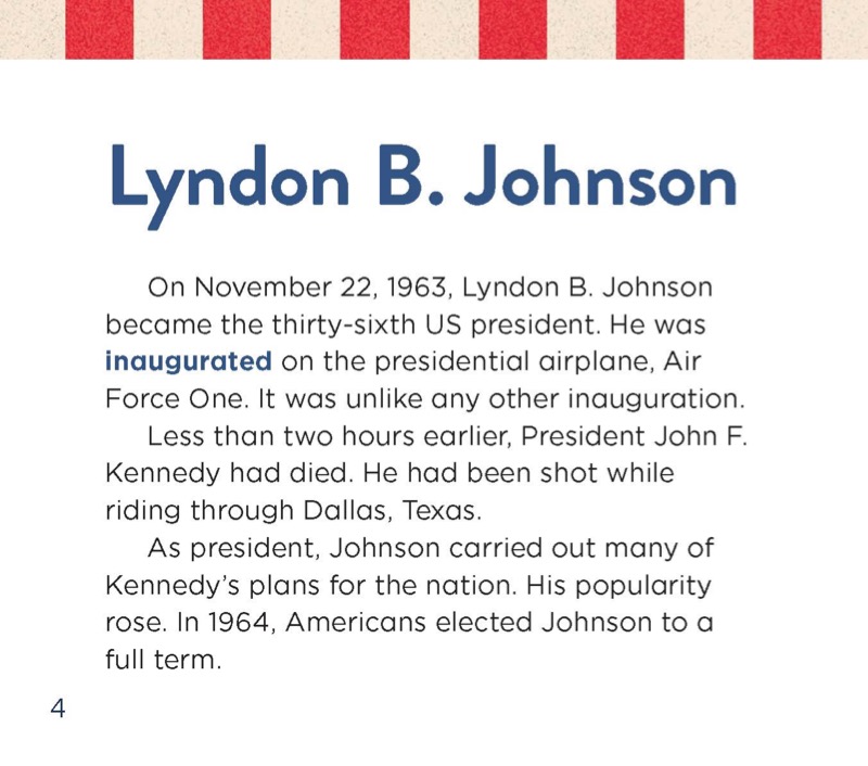 Lyndon B. Johnson — page 1
