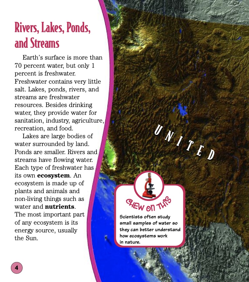 Freshwater Feeders: Studying Food Webs In Freshwater — page 1