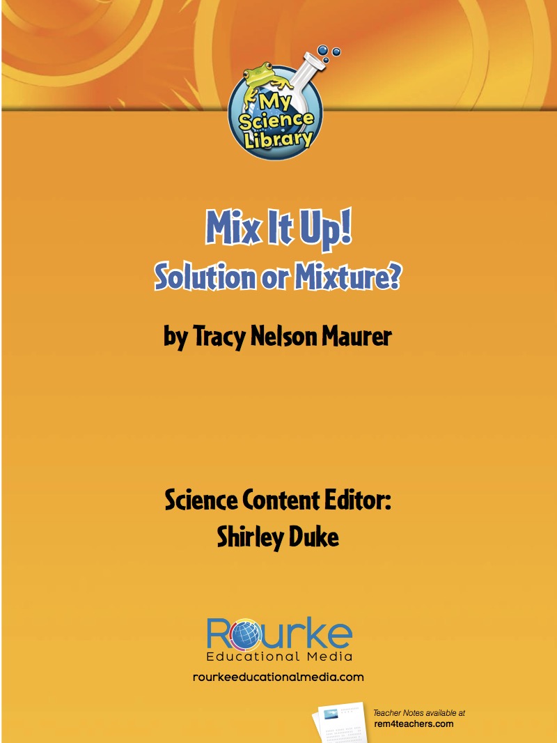 Mix It Up! Solution or Mixture? book cover