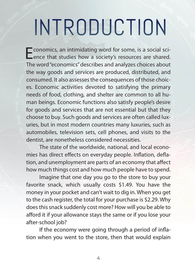 Inflation, Deflation, and Unemployment — page 1