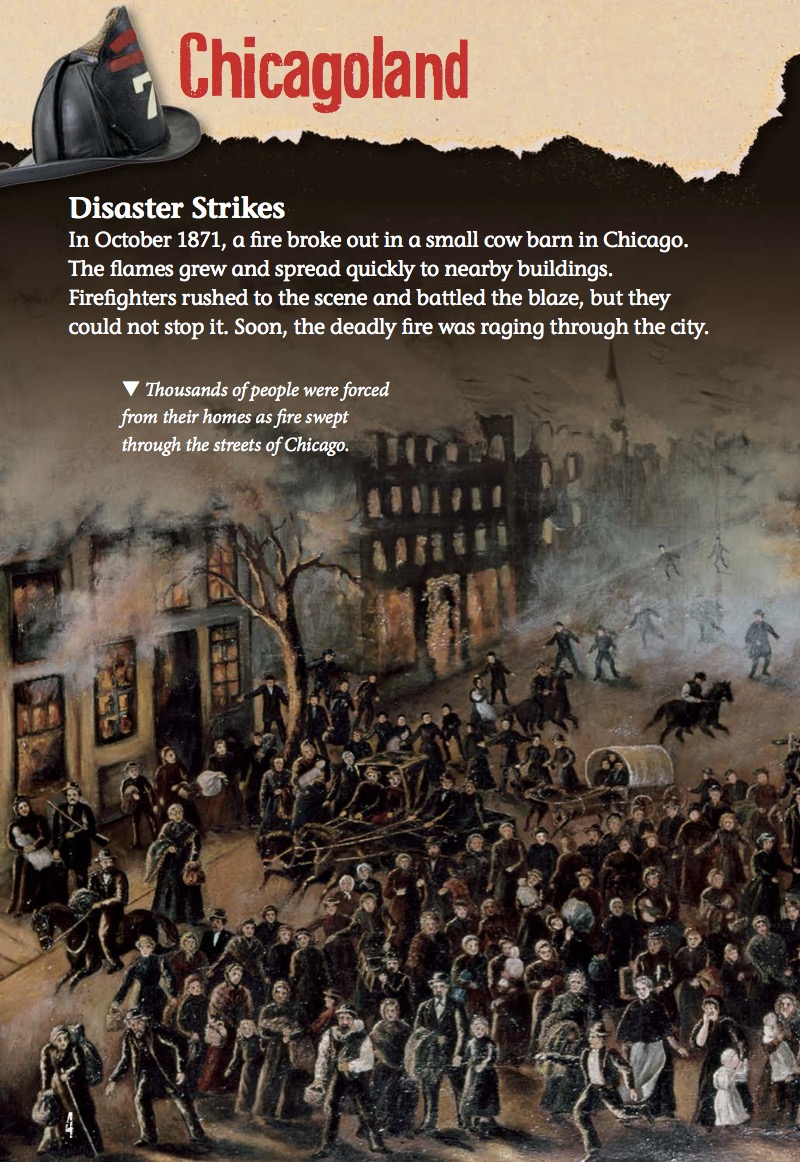 The Great Chicago Fire — page 1