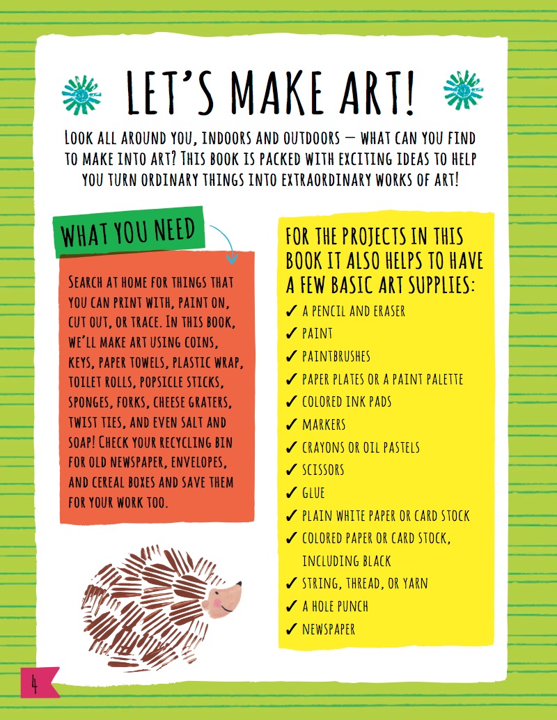 Art with Everyday Things — page 1