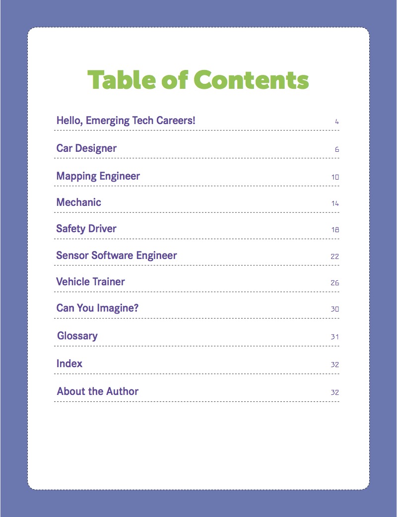 Careers in Self-Driving Car Technology book cover
