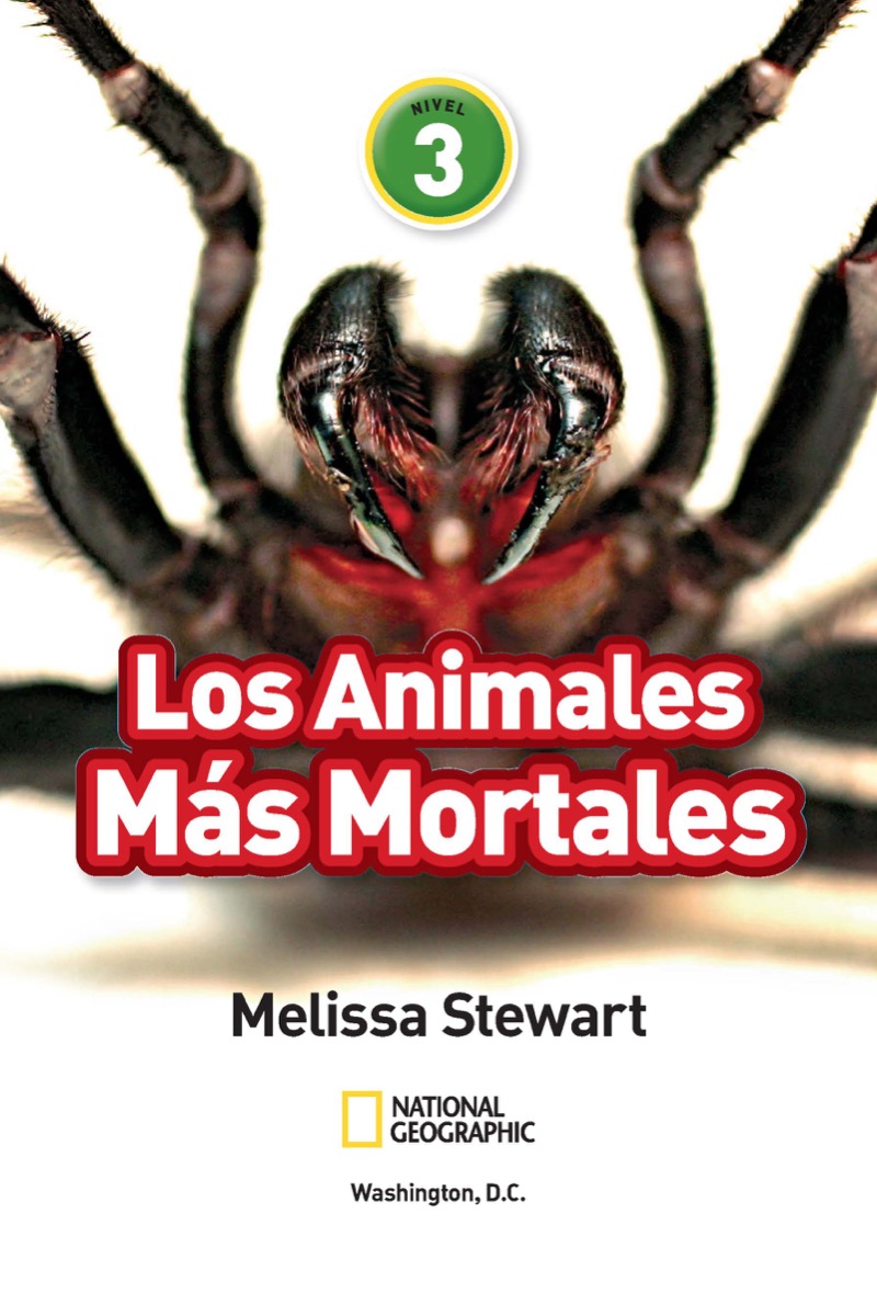National Geographic Readers: Los Animales Mas Mortales (Deadliest Animals) book cover
