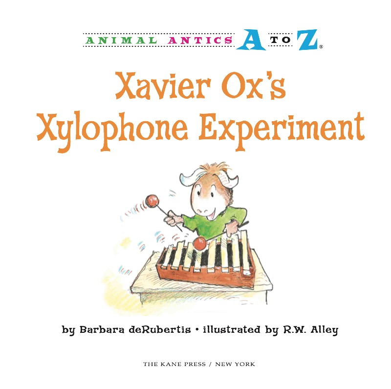 Xavier Ox's Xylophone Experiment book cover
