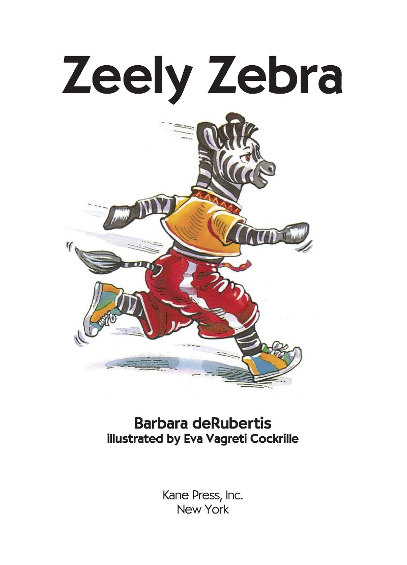 Zeely Zebra book cover