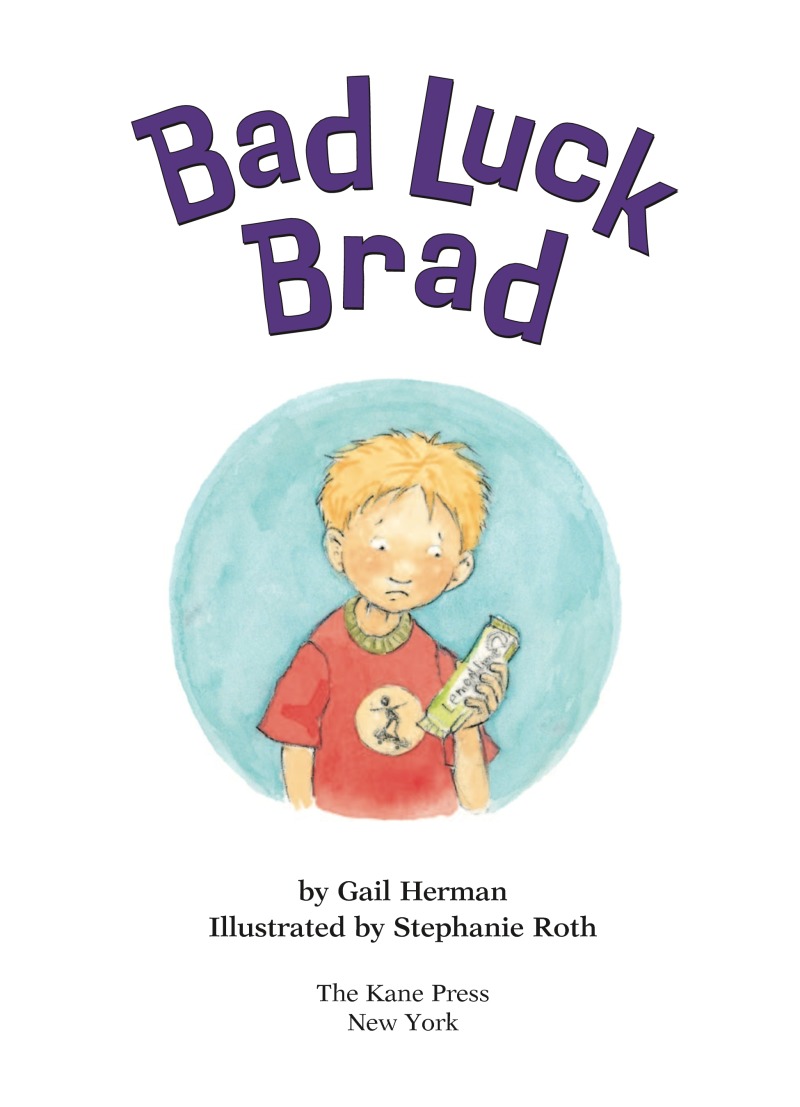Bad Luck Brad book cover