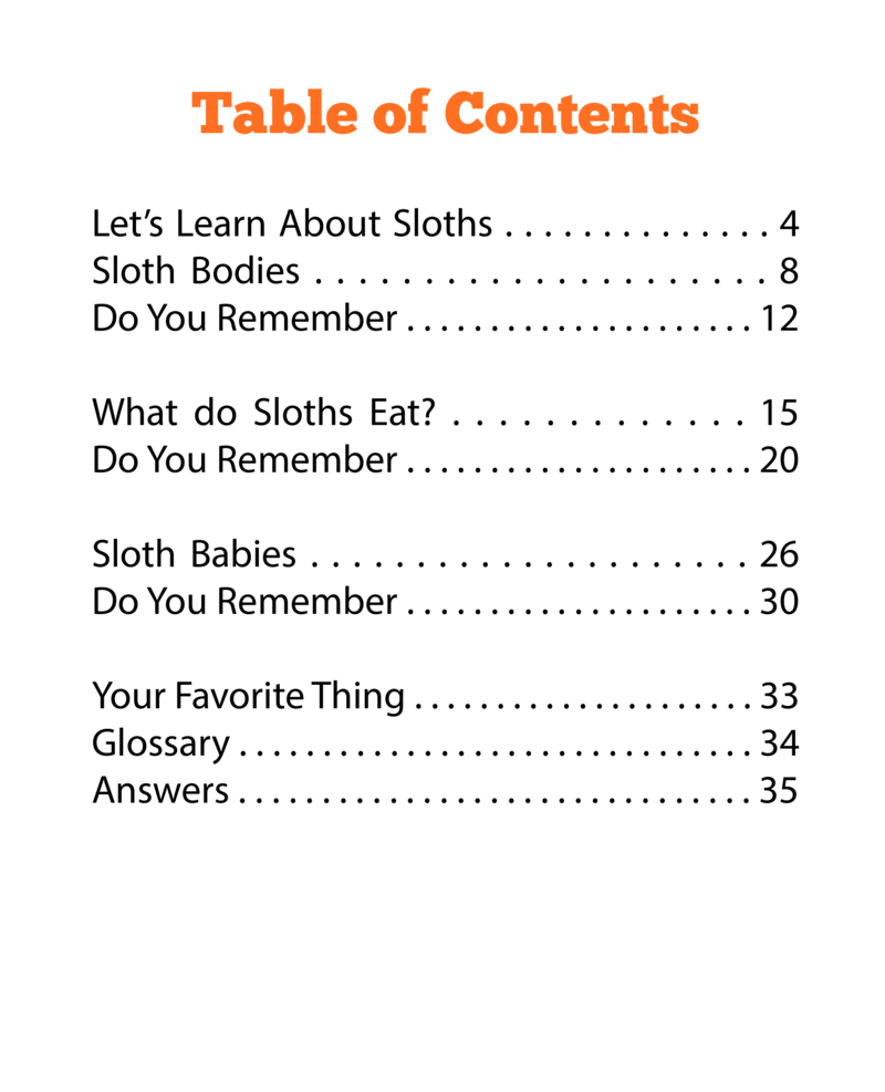 My Favorite Animal: Sloths book cover