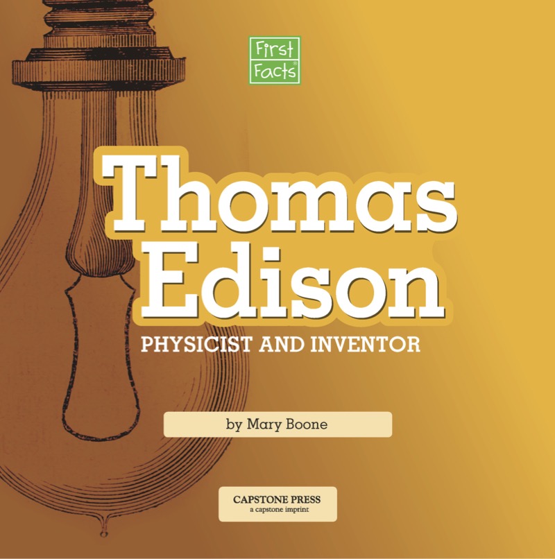 Thomas Edison: Physicist and Inventor book cover