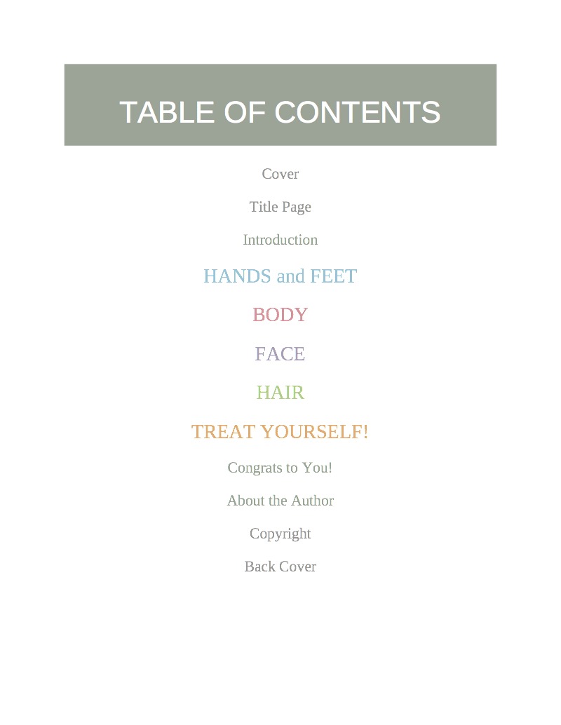 Botanical Beauty — page 1