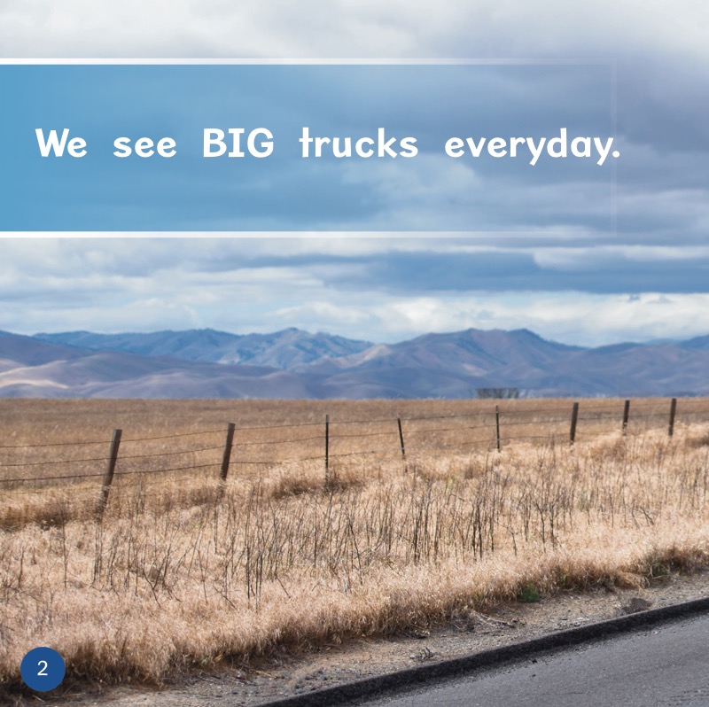 Big Trucks Bring Goods — page 1