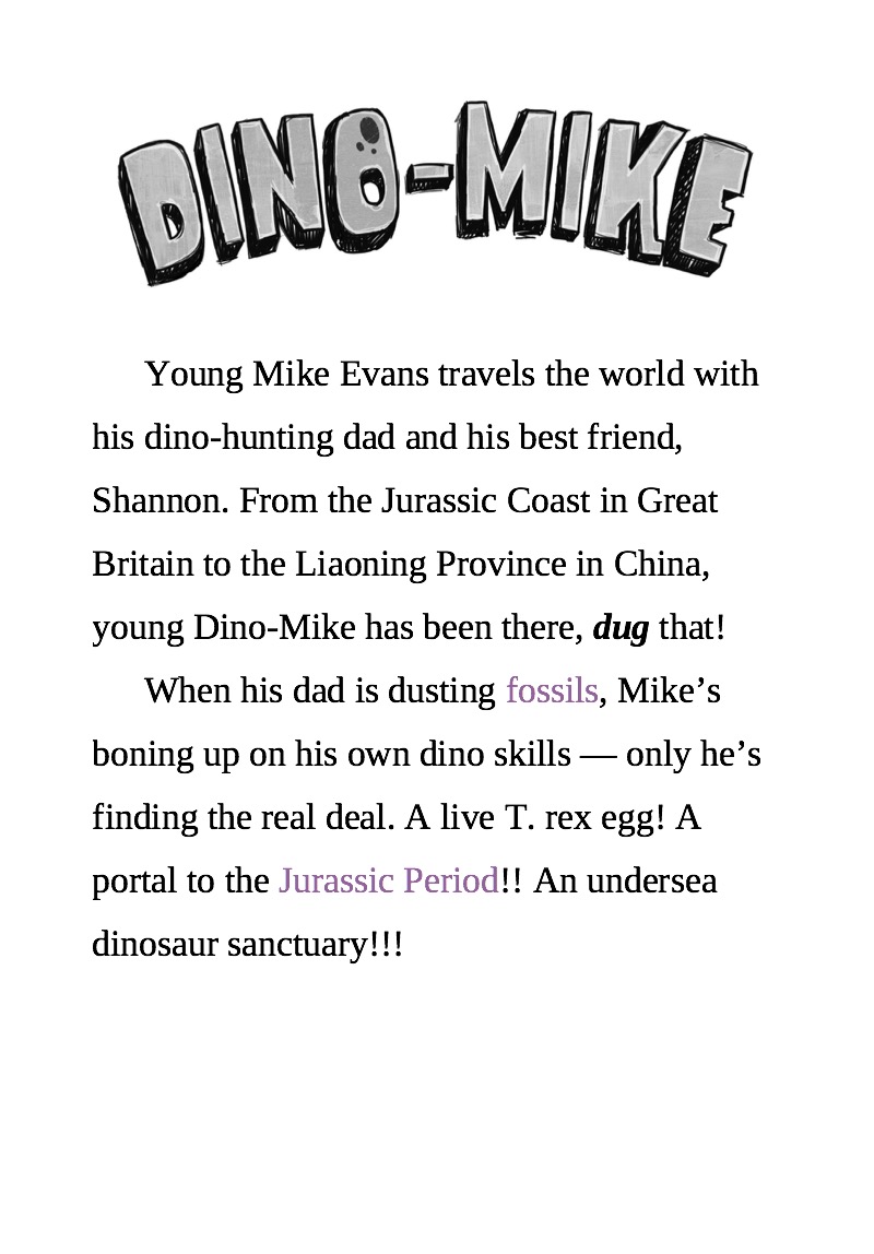 Dino-Mike and the Dinosaur Cove — page 1