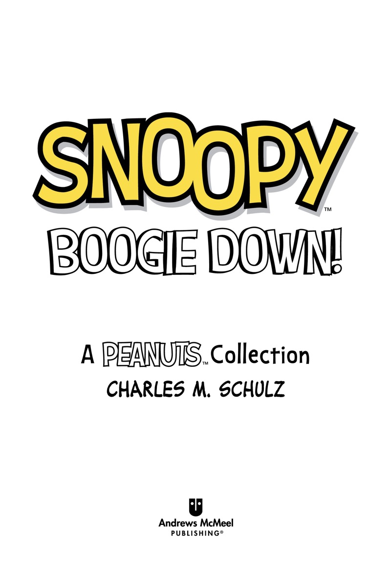 Snoopy: Boogie Down! book cover