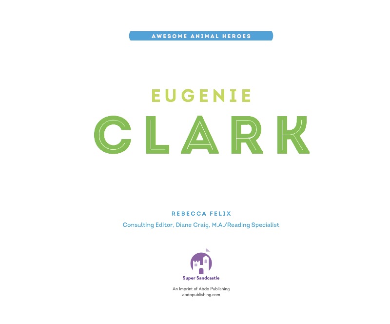 Eugenie Clark book cover