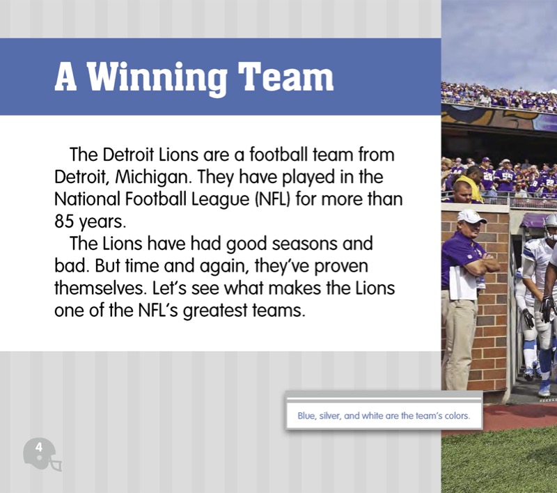 Detroit Lions — page 1