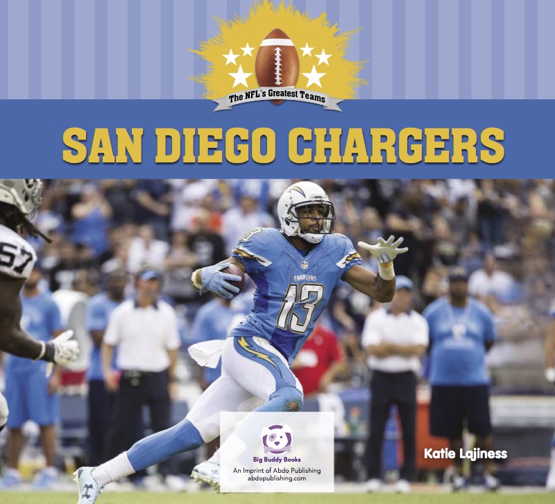 San Diego Chargers book cover