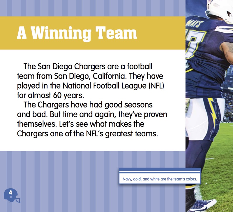 San Diego Chargers — page 1