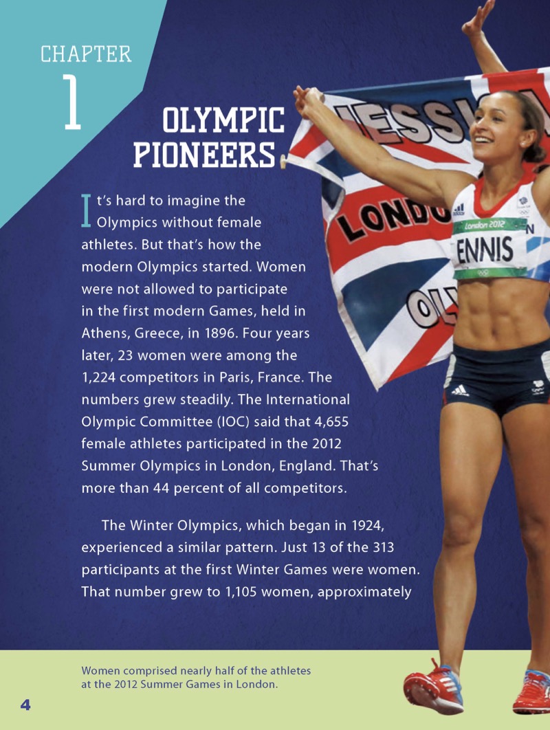 Women in the Olympics — page 1
