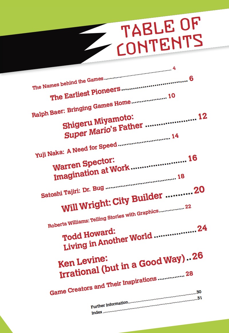 The Biggest Names of Video Games book cover