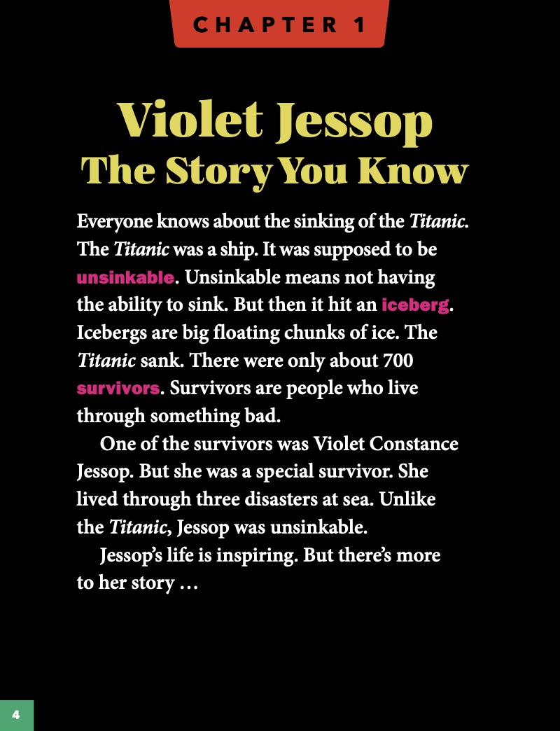 The Real Violet Jessop — page 1