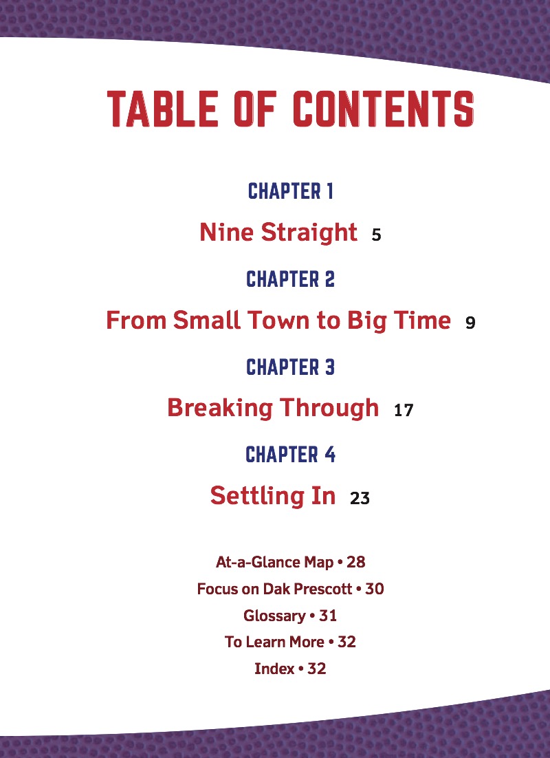 Dak Prescott book cover