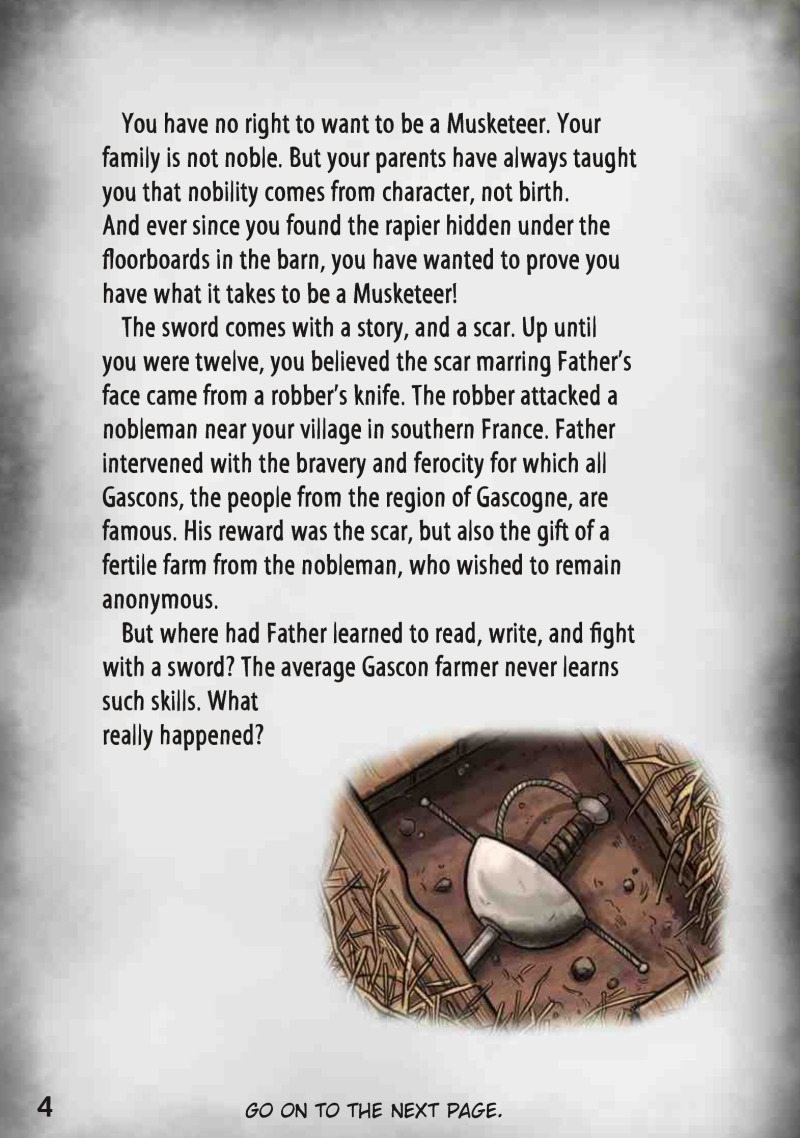 The Fifth Musketeer (Twisted Journeys) — page 1