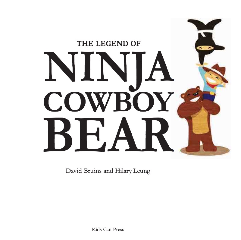 The Legend of Ninja Cowboy Bear book cover