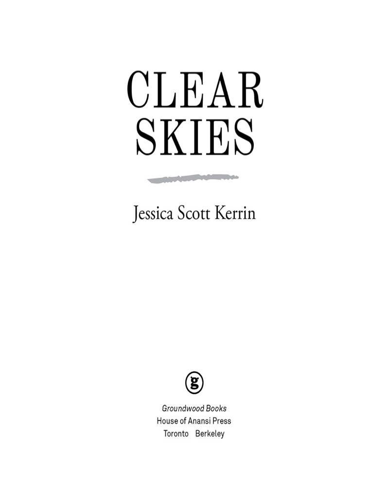 Clear Skies book cover