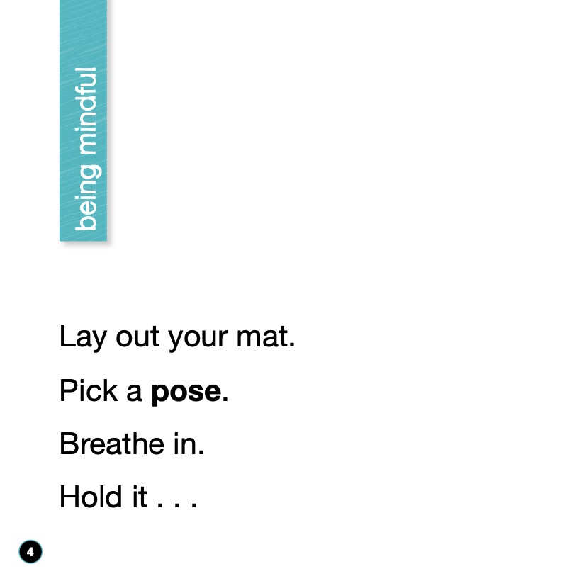 My Mindful Day: Yoga — page 1
