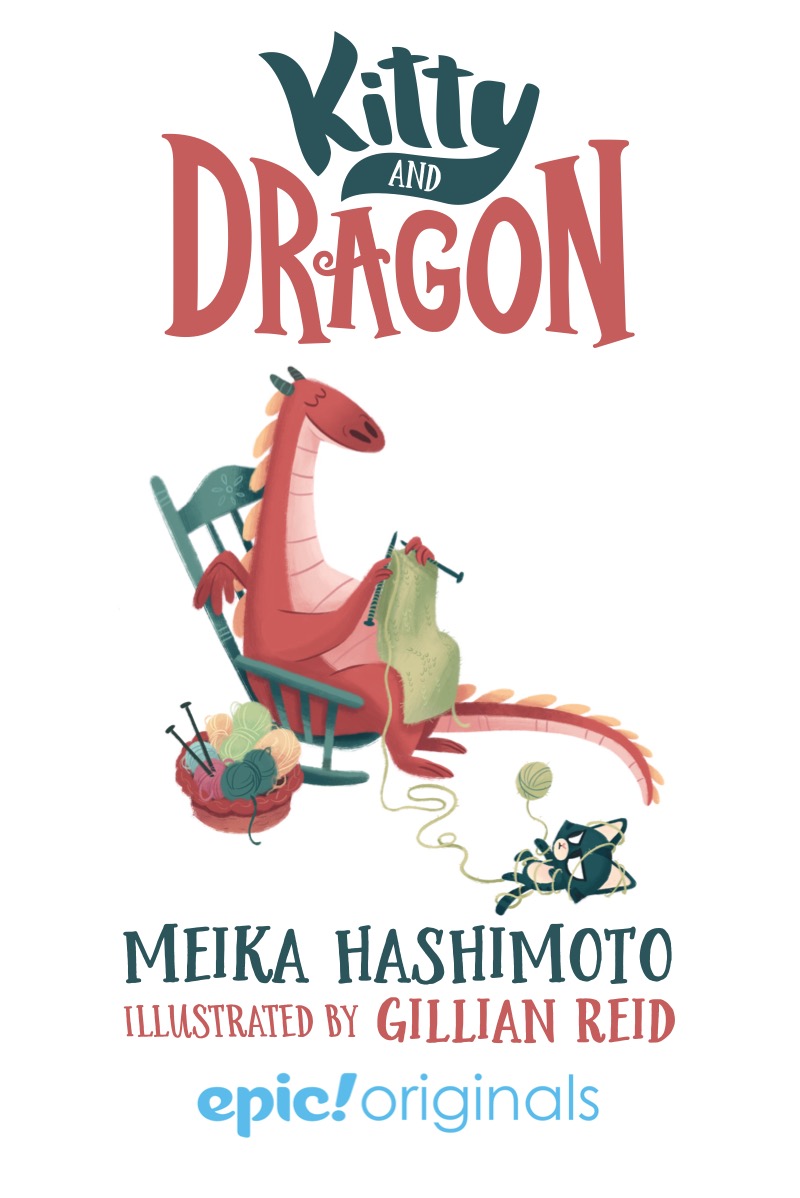 Kitty and Dragon book cover