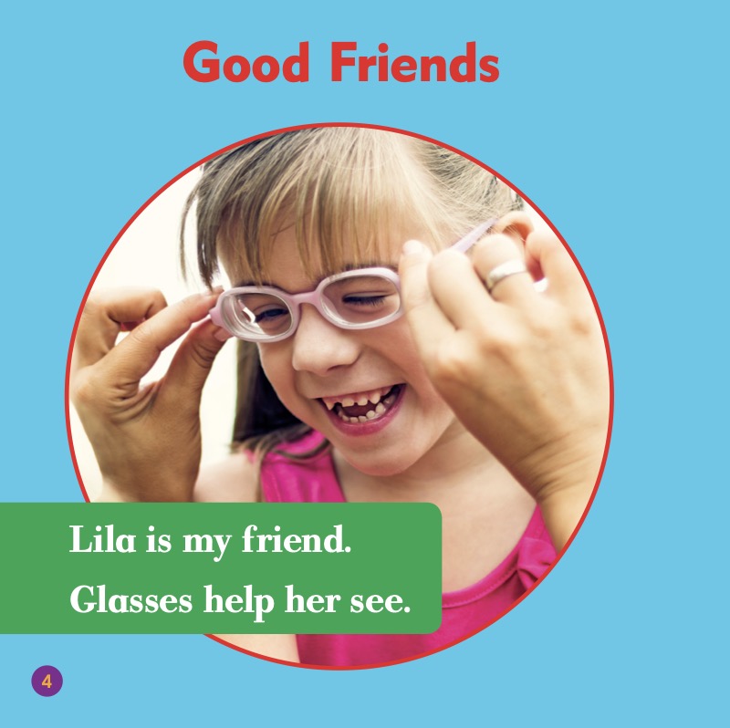 All Kinds of Friends: My Friend Is Blind — page 1