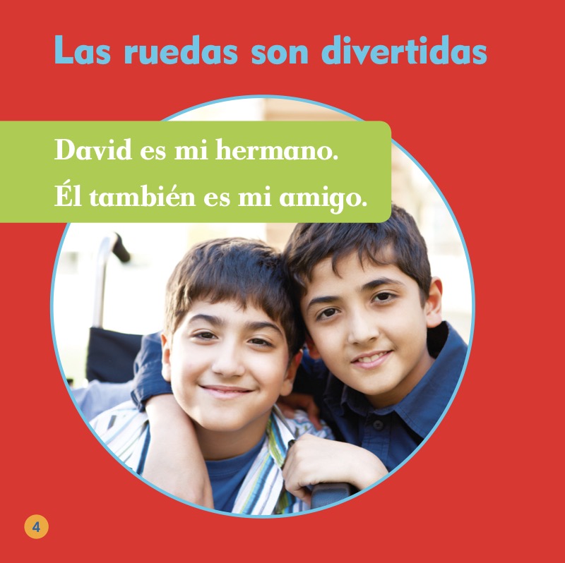 Mis amigos usan sillas de ruedas — page 1
