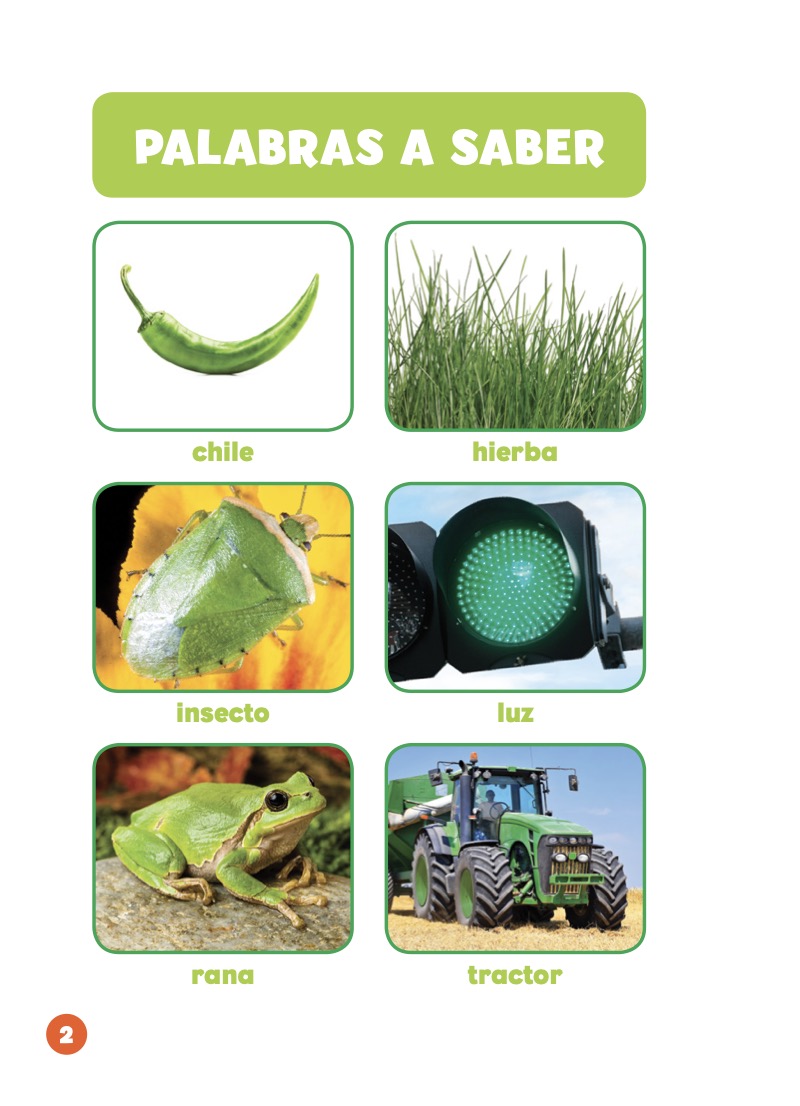 Diversión con colores: Verde — page 1