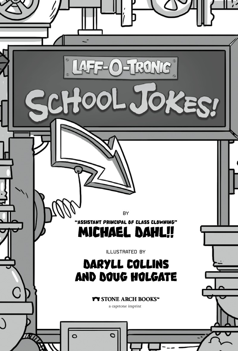 Laff-O-Tronic School Jokes! book cover
