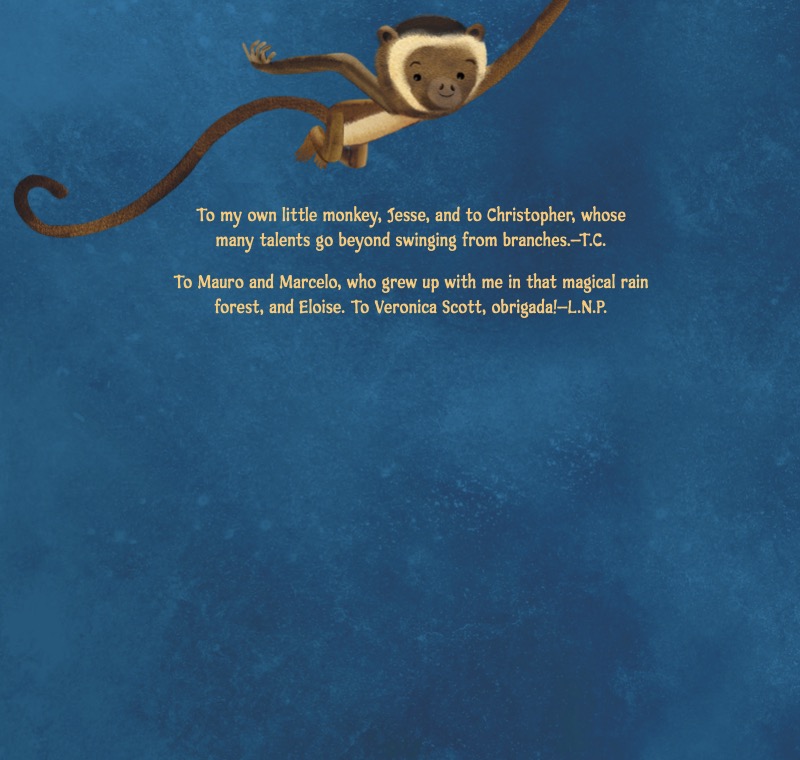 A Tiny Brown Monkey on the Big Blue Earth — page 1