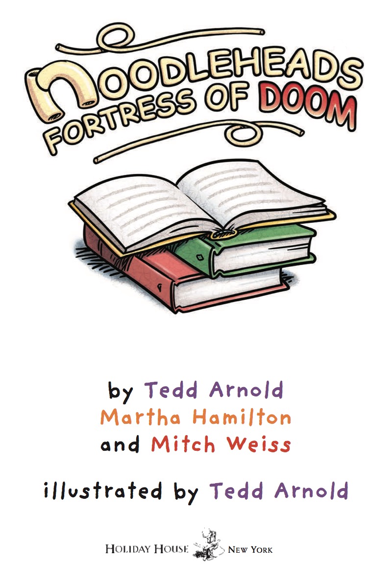 Noodleheads Fortress of Doom book cover