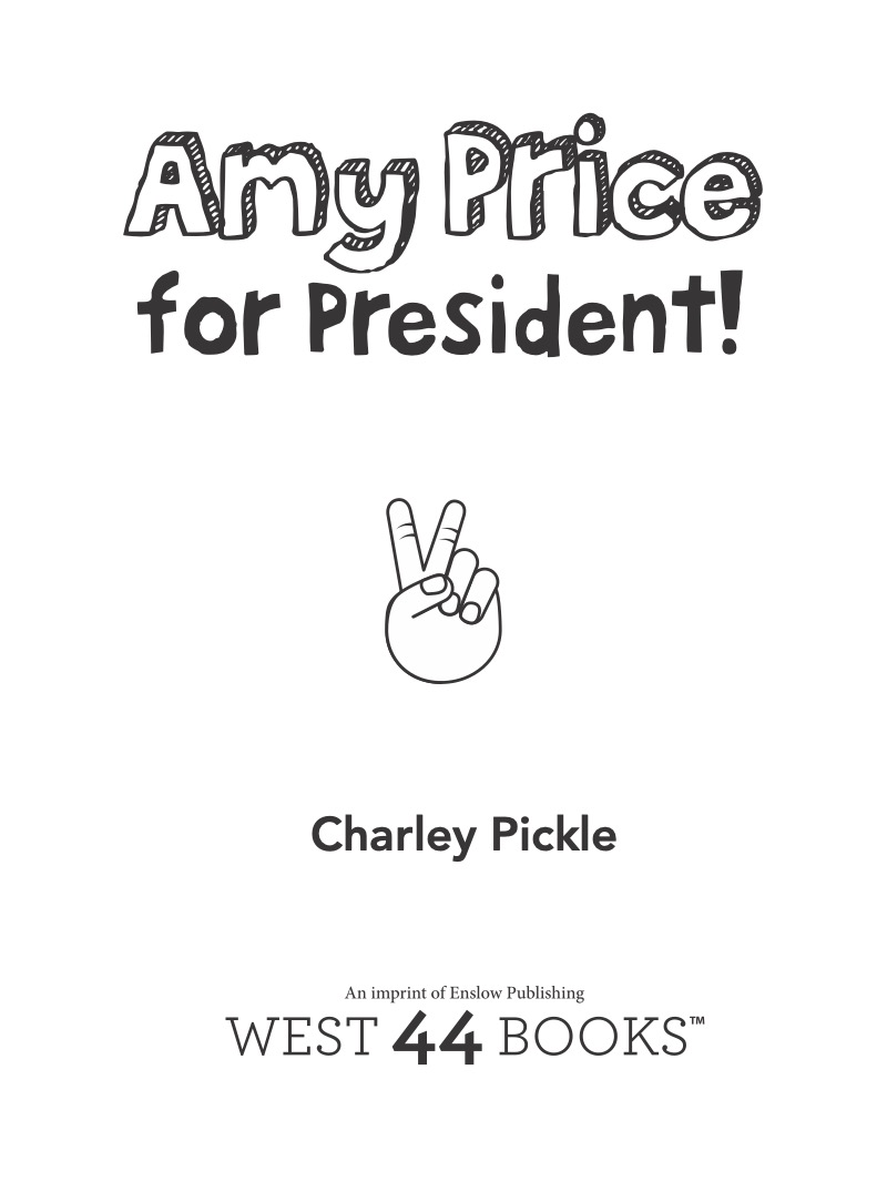 Amy Price for President! book cover