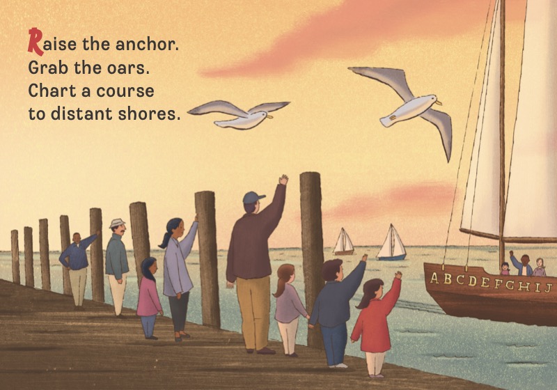 Alphabet Boats — page 1