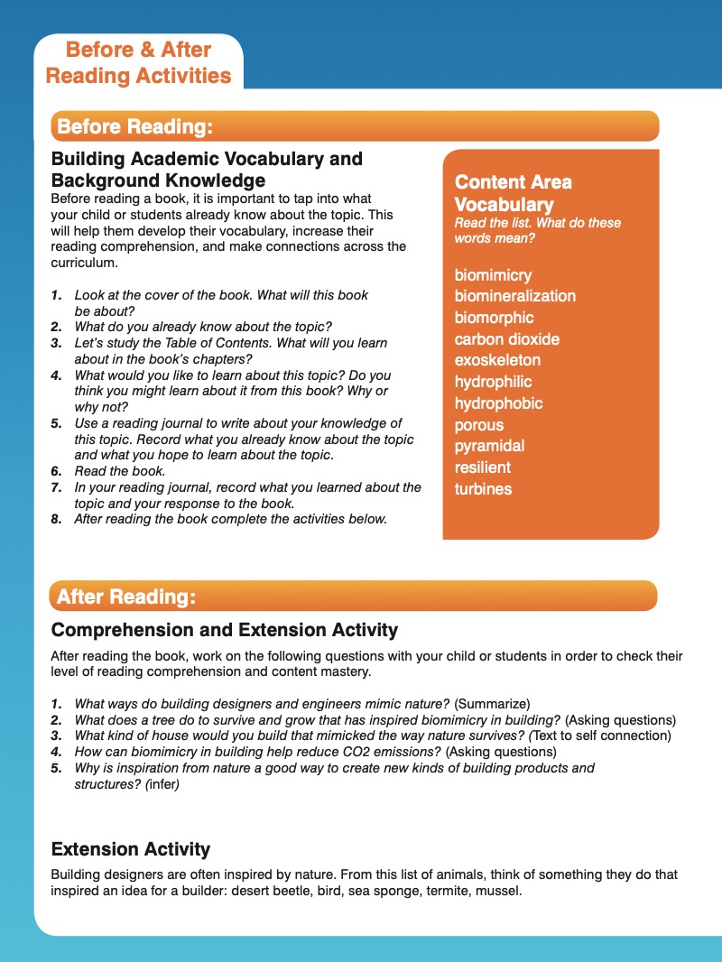 Biomimic Building — page 1