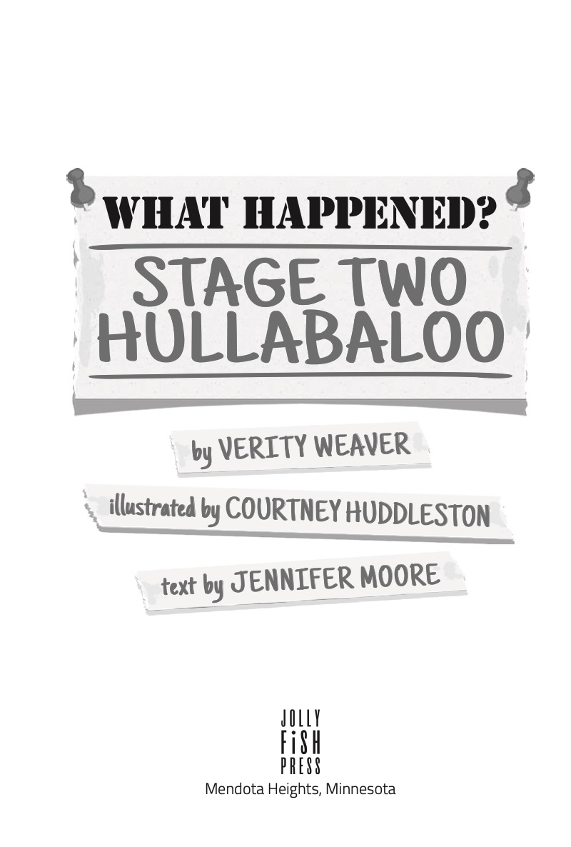 What Happened? Stage Two Hullabaloo book cover