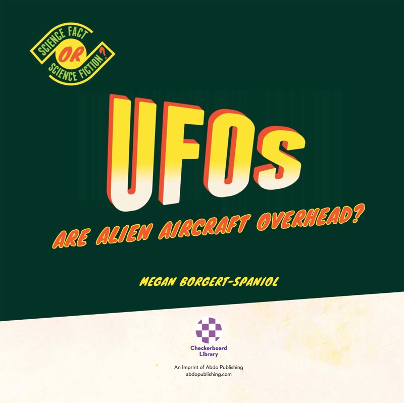 UFOs: Are Alien Aircraft Overhead? book cover