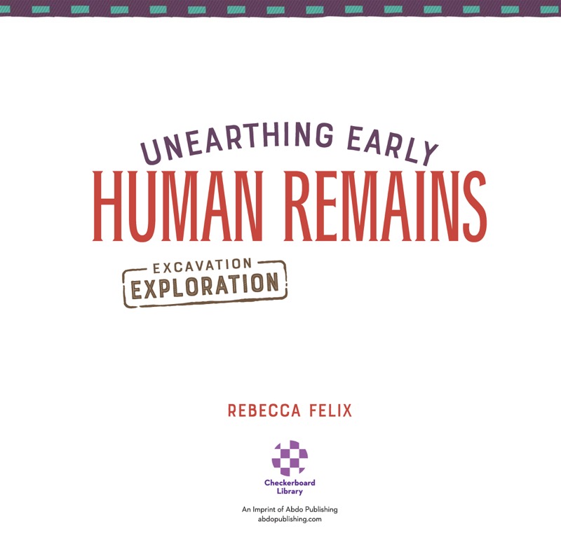 Unearthing Early Human Remains book cover