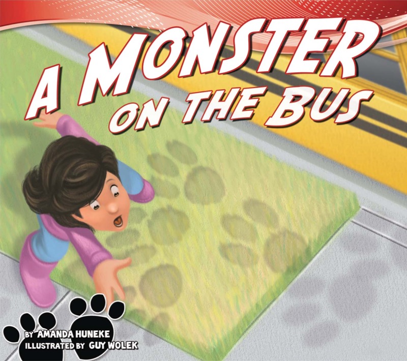 A Monster on the Bus book cover
